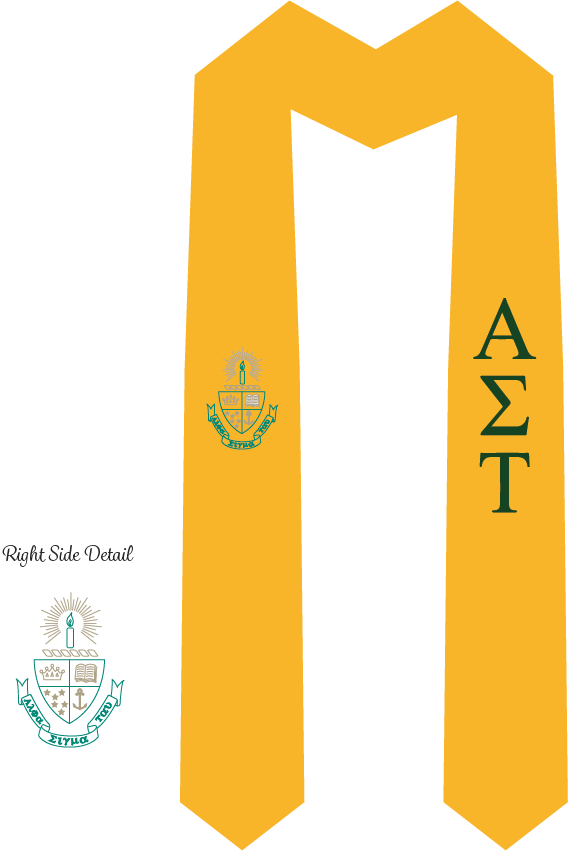 Alpha Sigma Tau Graduation Stoles