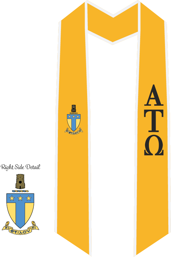 Alpha Tau Omega Graduation Stoles