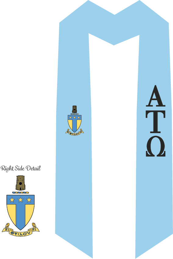 Alpha Tau Omega Graduation Stoles