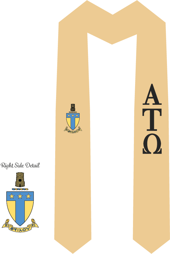 Alpha Tau Omega Graduation Stoles