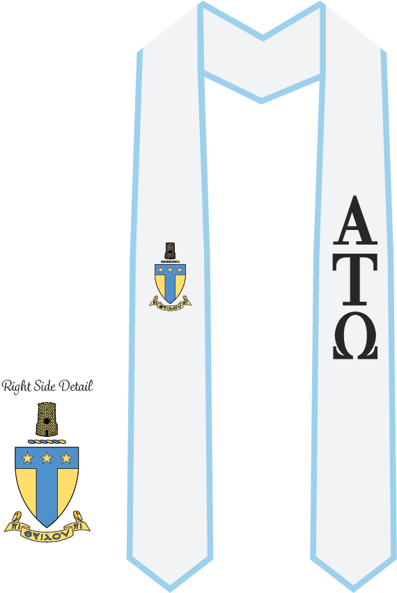 Alpha Tau Omega Graduation Stoles