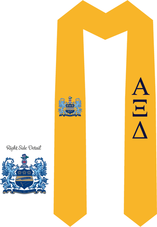 Alpha Xi Delta Graduation Stoles