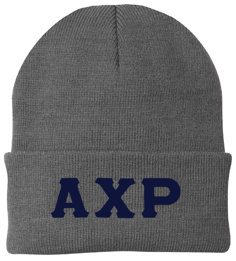 Alpha Chi Rho Lettered Beanies
