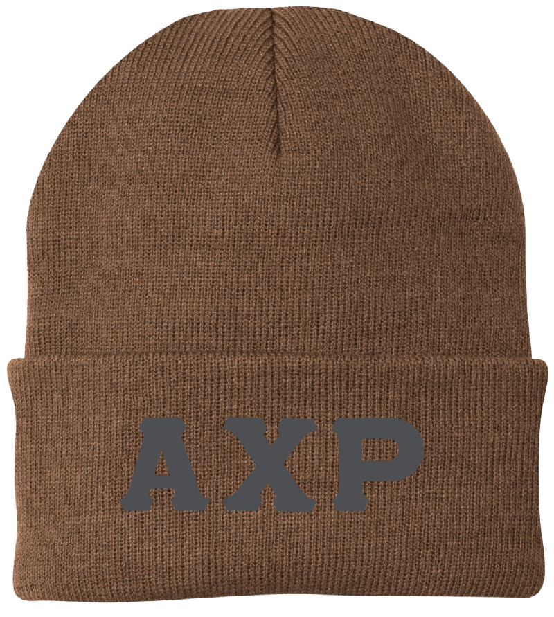 Alpha Chi Rho Lettered Beanies