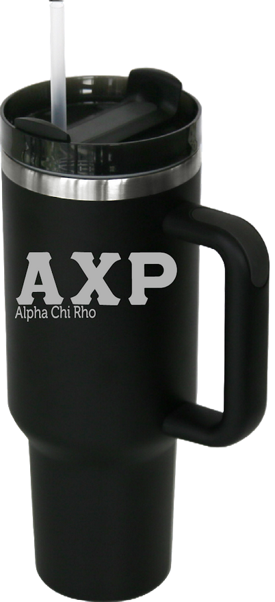 Alpha Chi Rho Lettered 40oz Tumblers