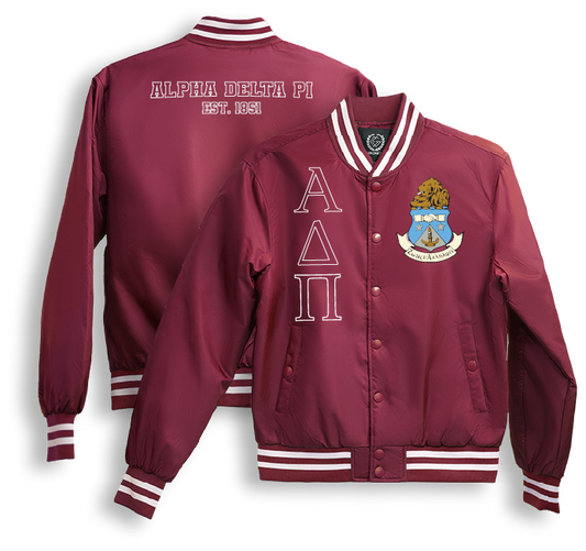 Alpha Delta Pi Bomber Jackets