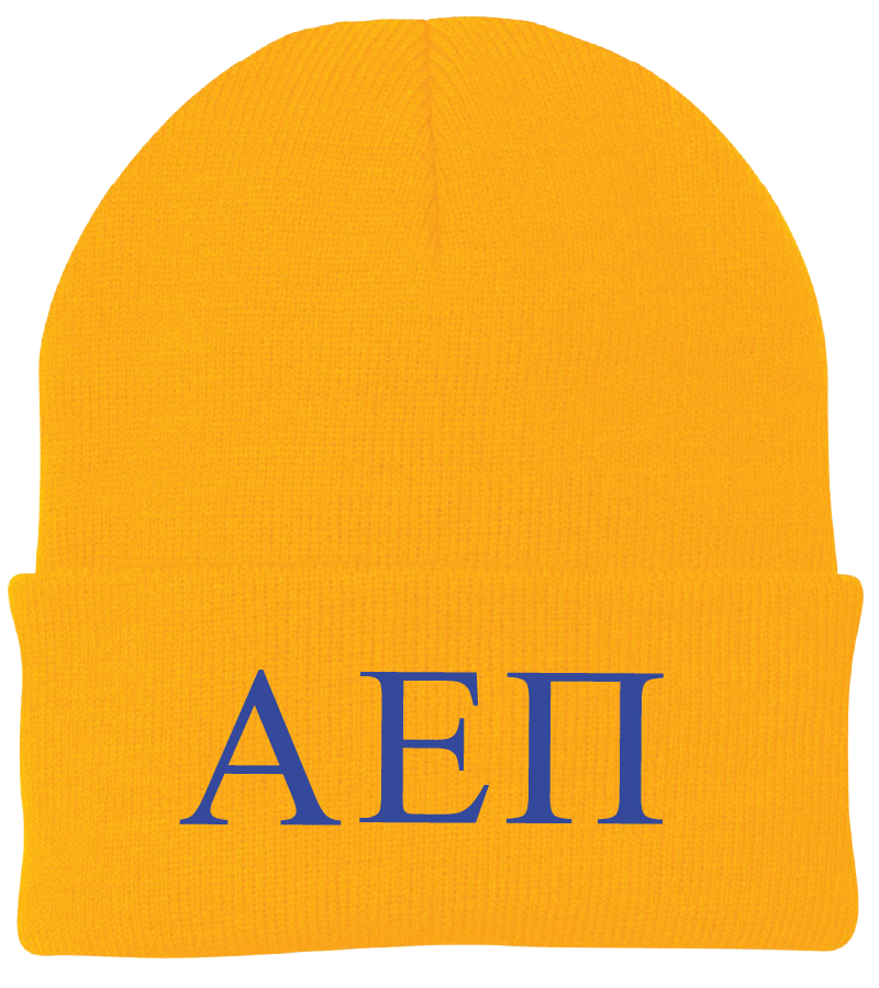 Alpha Epsilon Pi Lettered Beanies