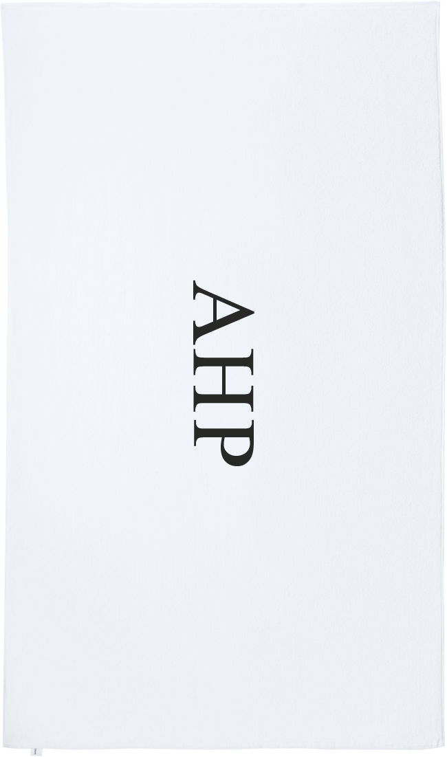 Alpha Eta Rho Lettered Beach Towels