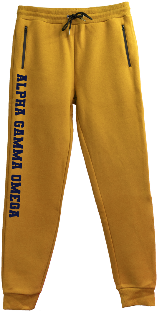 Alpha Gamma Omega Name Sweatpants