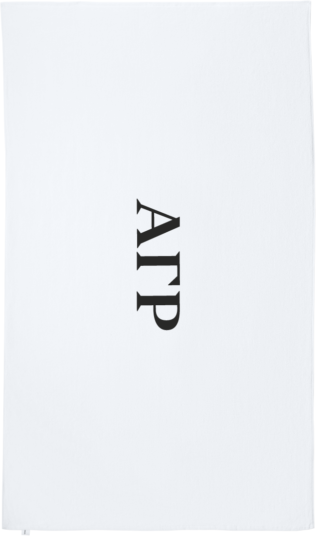 Alpha Gamma Rho Lettered Beach Towels