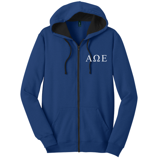 Alpha Omega Epsilon Zip-Up Hooded Sweatshirts