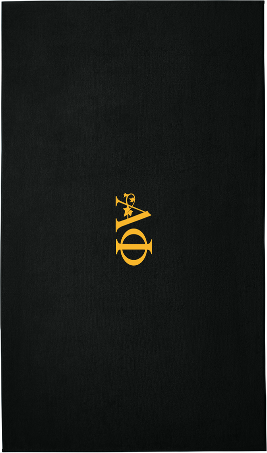 Alpha Phi International Lettered Beach Towels