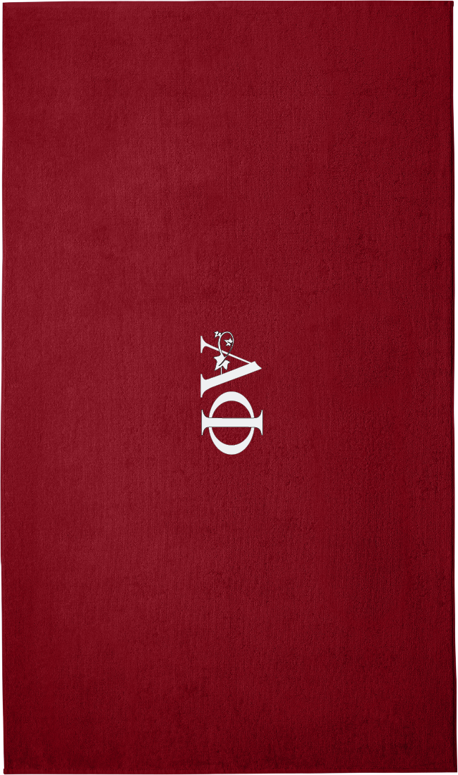 Alpha Phi International Lettered Beach Towels