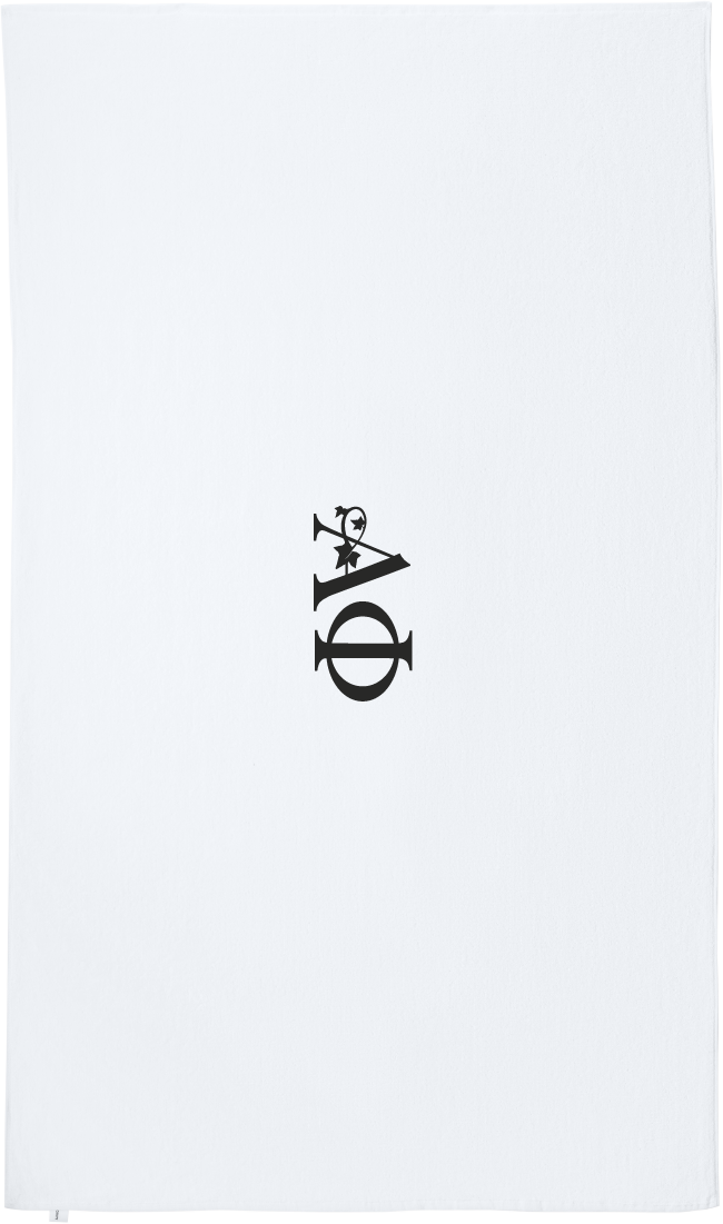 Alpha Phi International Lettered Beach Towels