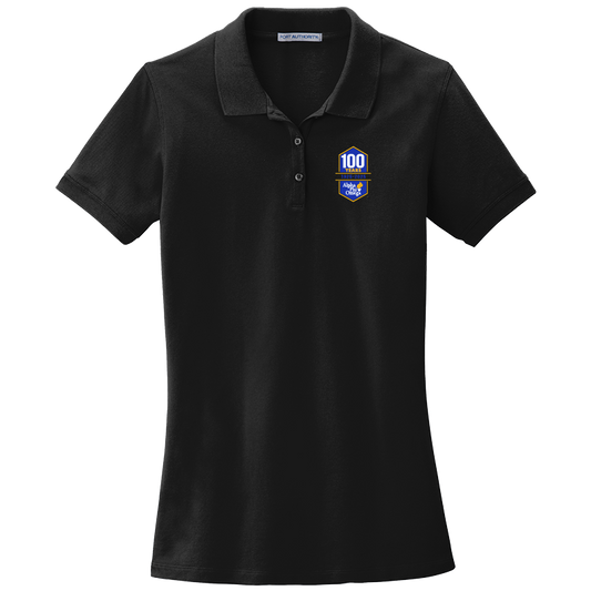 Alpha Phi Omega Centennial 100 Years Ladies' Embroidered Polo Shirt