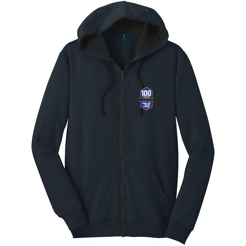 Alpha Phi Omega Centennial 100 Years Zip-Up Hooded Sweatshirts