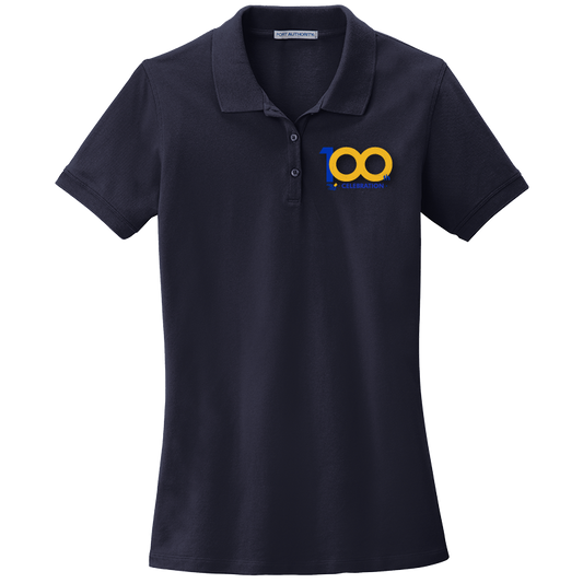 Alpha Phi Omega Centennial 100th Celebration Ladies' Embroidered Polo Shirt