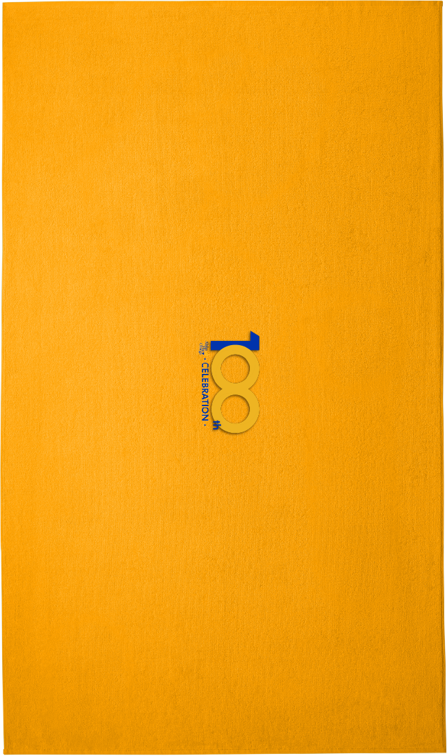 Alpha Phi Omega Centennial Lettered Beach Towels