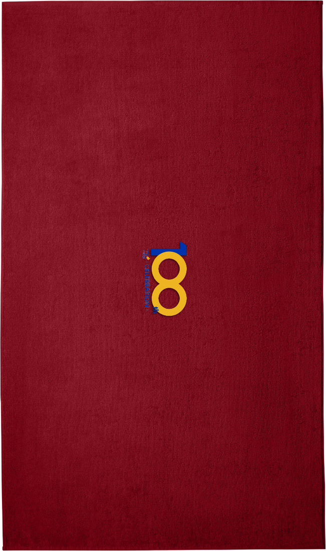 Alpha Phi Omega Centennial Lettered Beach Towels
