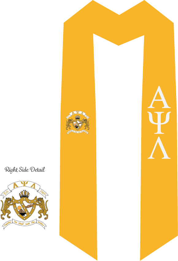 Alpha Psi Lambda Graduation Stoles