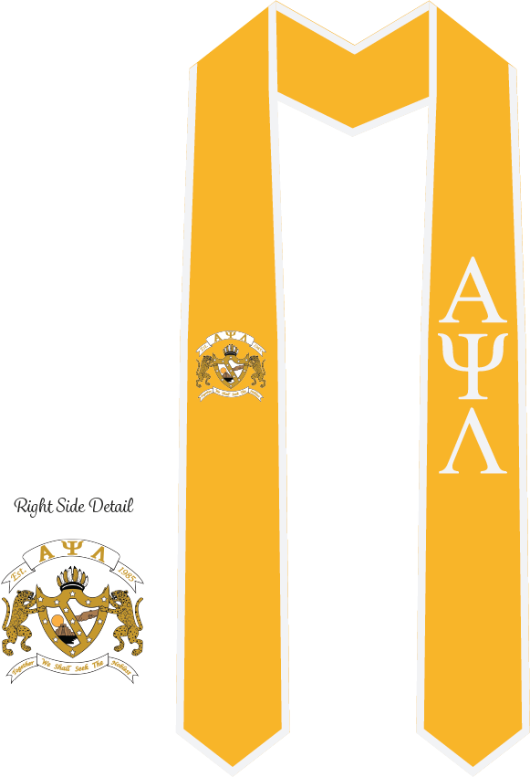 Alpha Psi Lambda Graduation Stoles