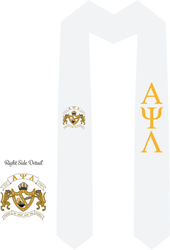Alpha Psi Lambda Graduation Stoles
