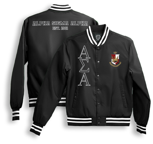 Alpha Sigma Alpha Bomber Jacket