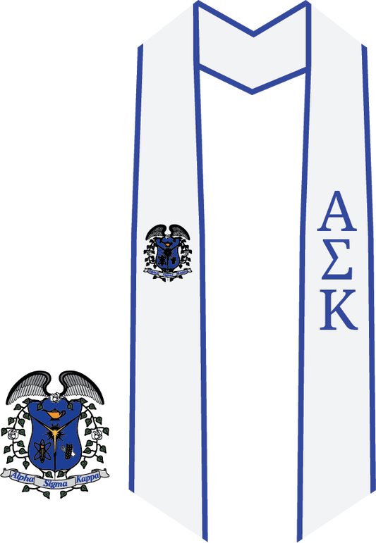 Alpha Sigma Kappa Graduation Stoles