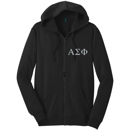 Alpha Sigma Phi Zip-Up Hooded Sweatshirts