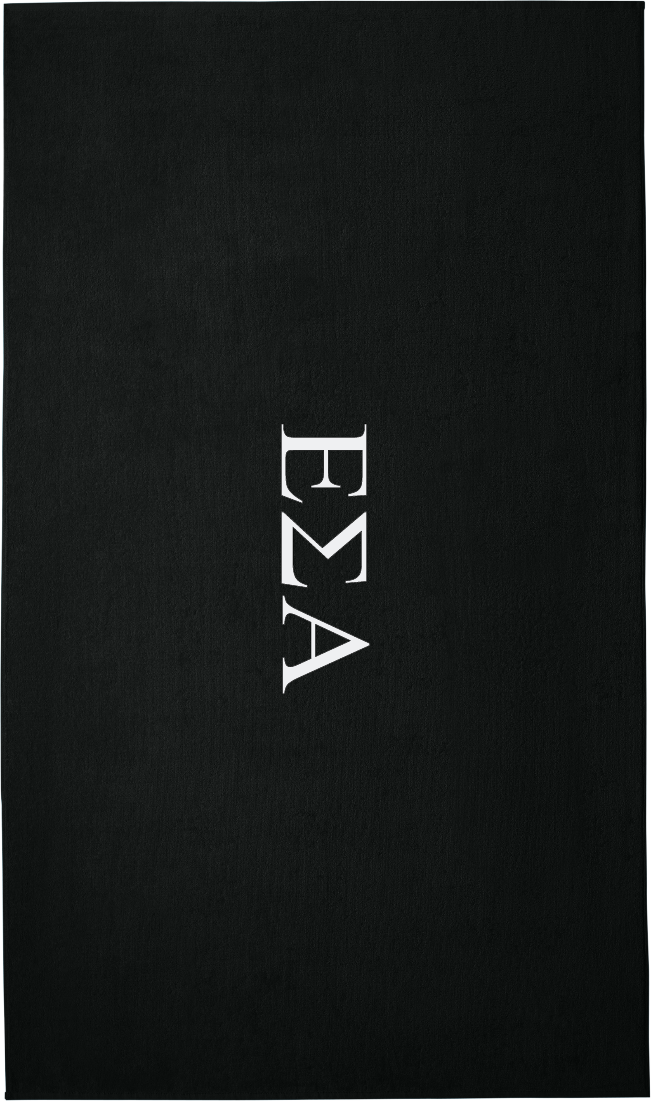 Epsilon Sigma Alpha Lettered Beach Towels