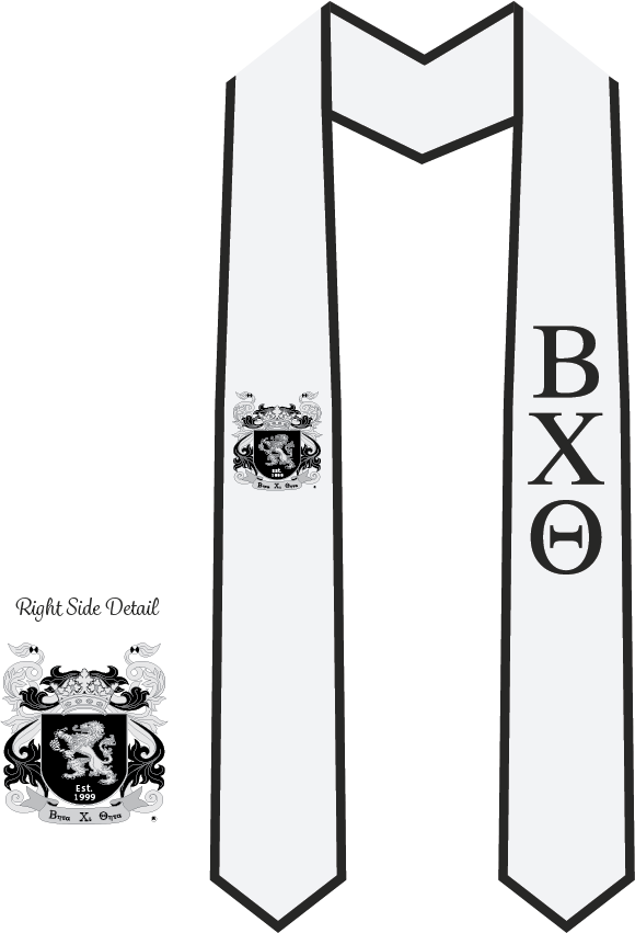 Beta Chi Theta Graduation Stoles