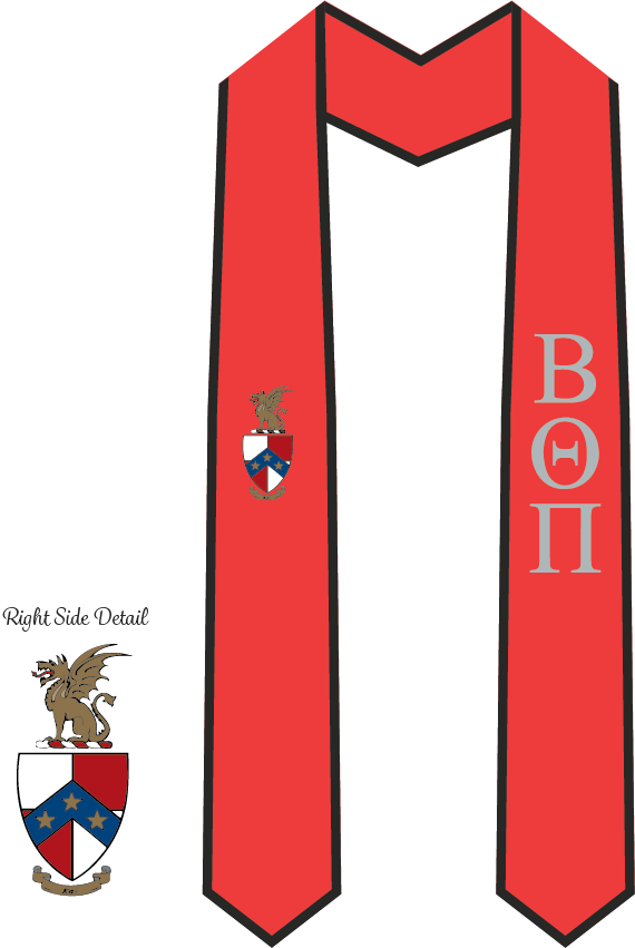 Beta Theta Pi Graduation Stoles