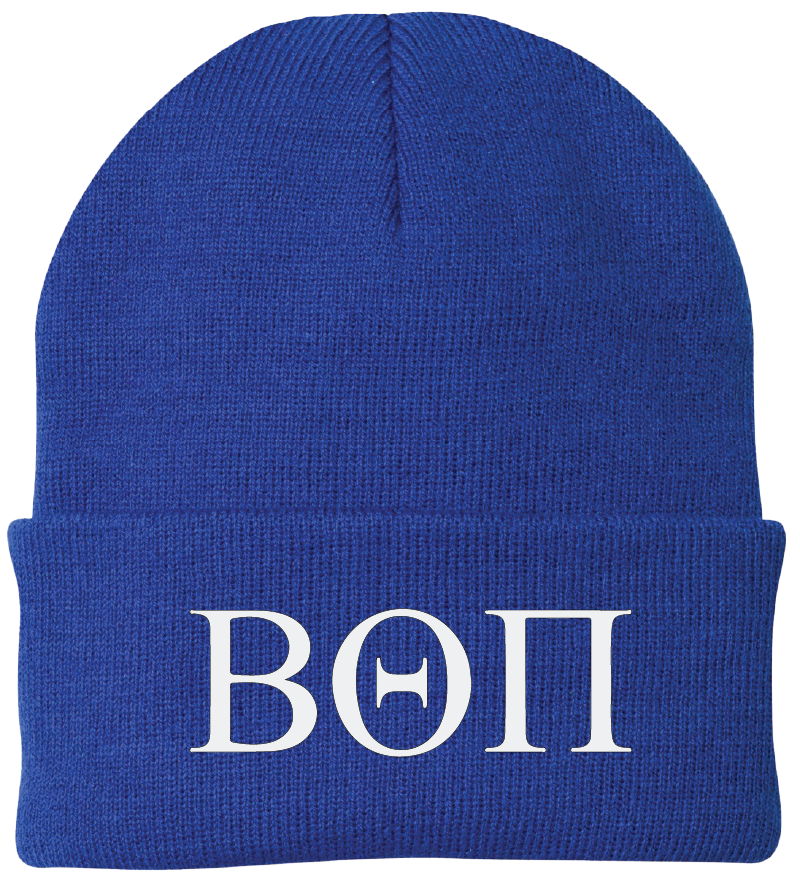Beta Theta Pi Lettered Beanies