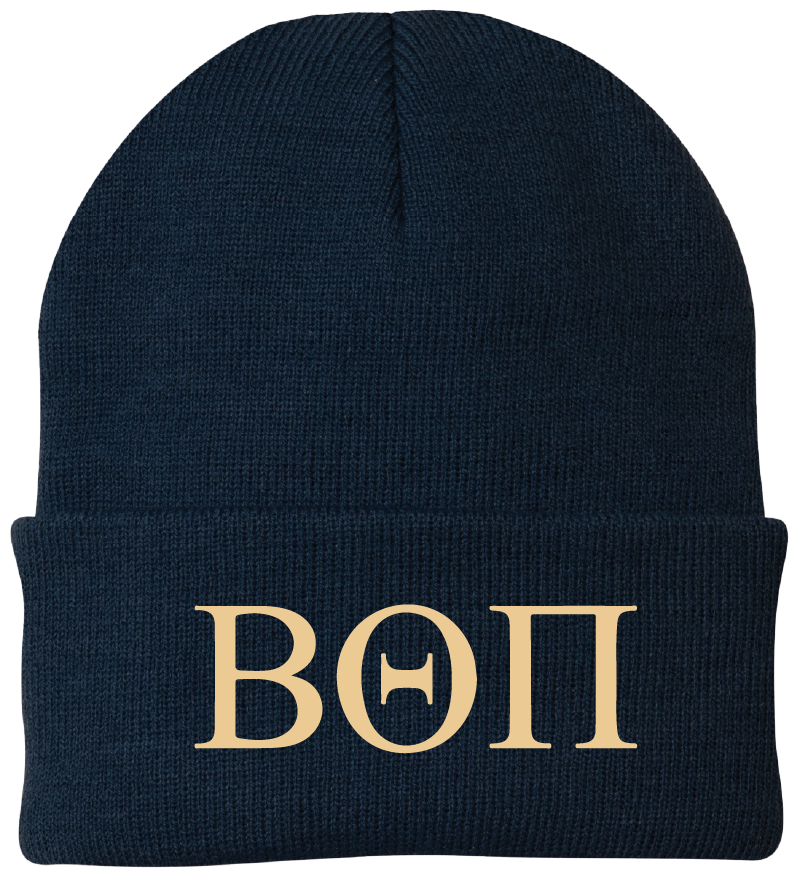 Beta Theta Pi Lettered Beanies