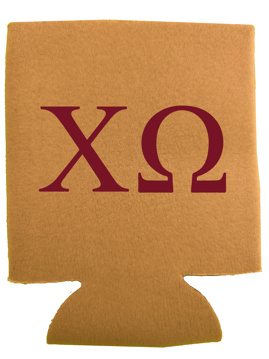 Chi Omega Can Coozies