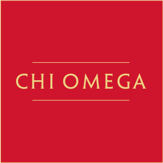 Chi Omega Permanent Stickers