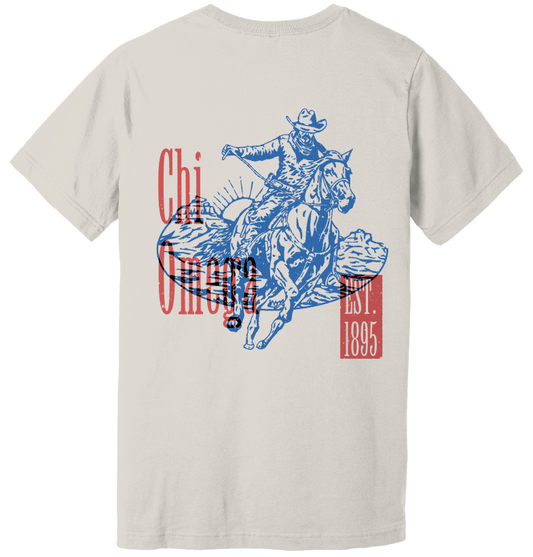 Chi Omega Cowboy Graphic T-Shirt