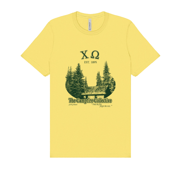 Chi Omega Forest Graphic T-Shirt