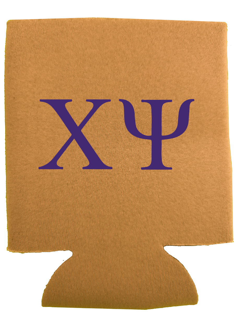 Chi Psi Can Coozies