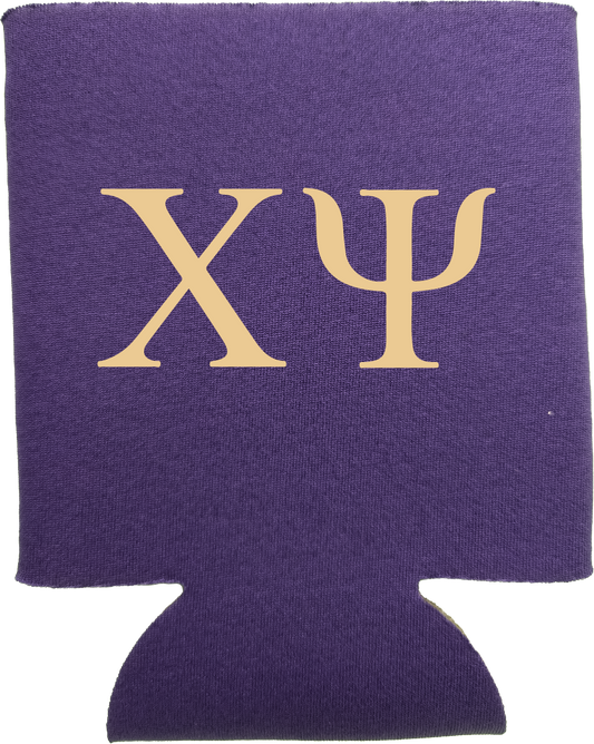 Chi Psi Can Coozies
