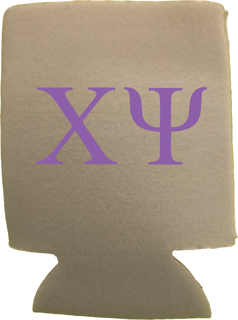 Chi Psi Can Coozies