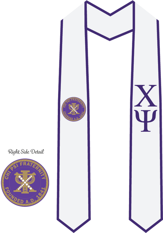 Chi Psi Graduation Stoles