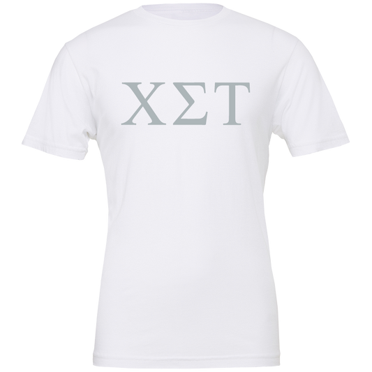 Chi Sigma Tau Lettered Short Sleeve T-Shirts