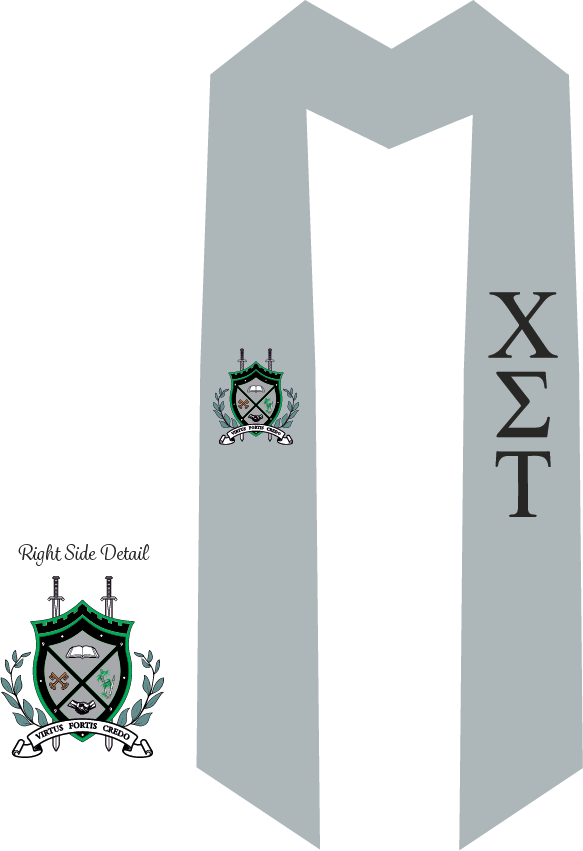 Chi Sigma Tau Graduation Stoles