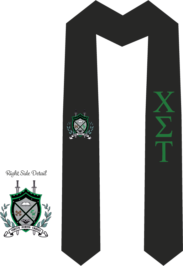 Chi Sigma Tau Graduation Stoles