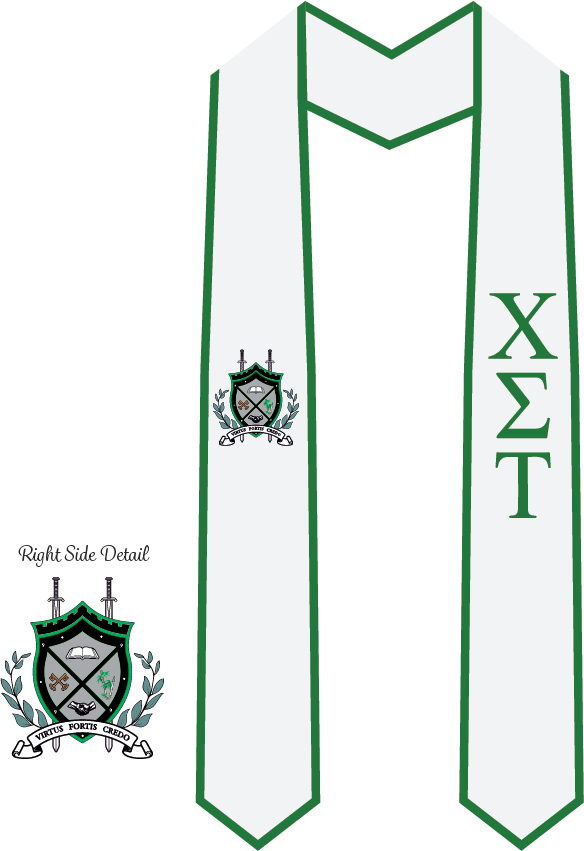 Chi Sigma Tau Graduation Stoles