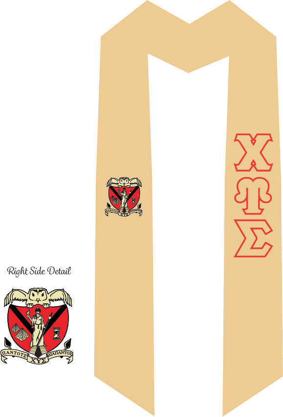 Chi Upsilon Sigma Graduation Stoles