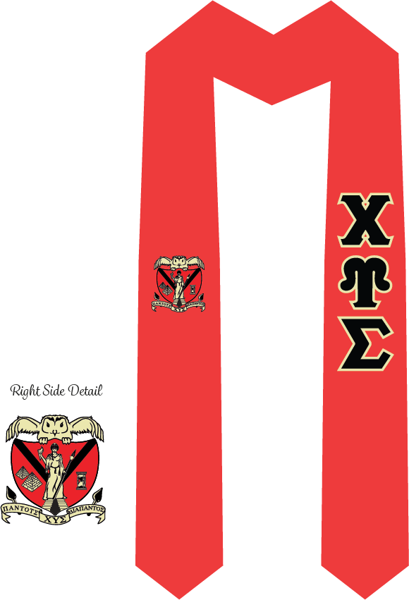 Chi Upsilon Sigma Graduation Stoles