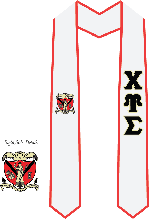 Chi Upsilon Sigma Graduation Stoles
