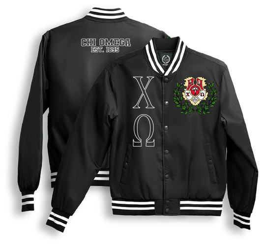 Chi Omega Bomber Jackets